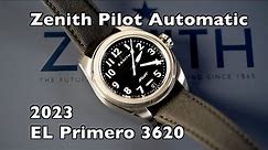 Zenith Pilot Automatic 2023 with El Primero Stainless Steel unboxing and review