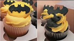 How to make Themed Batman Cupcakes - Sugarpot Delights