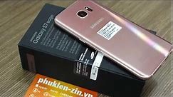 The Rose Gold Galaxy S7 Edge!