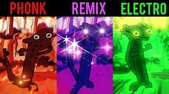 Toothless Dancing meme Original vs Remix vs Bass / All Version