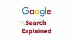 How Google Search Works | How Search Engine Works