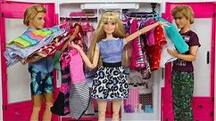 My Custom Barbie Doll Closet Plus 3D Printing Doll Clothes Hangers!