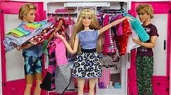 My Custom Barbie Doll Closet Plus 3D Printing Doll Clothes Hangers!
