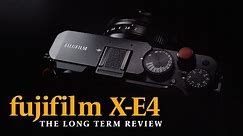 FUJIFILM X-E4 Review // Long Term Usage