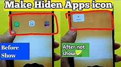 How to Make a Transparent Apps icons on Phone