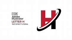 Letter H Logo Tutorial Adobe Illustrator