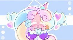 Unicorn Swirl meme | Flipaclip (Cookie Run: Ovenbreak) (Ft. Cream Unicorn Cookie)