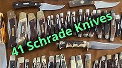 41 Schrade Old Timer & Uncle Henry Knives