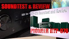 Pioneer HTP-076 - Sound Test and Review
