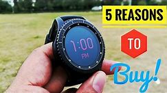 5 reasons to buy Samsung Gear S3 Frontier!