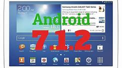Install Android 7.1. on Samsung Galaxy Tab 2 10.1 P5100 / P5110 / P5113 via CyanogenMod 13 With TWRP