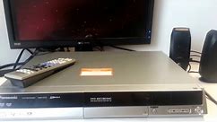 Panasonic DMR-ES10 DVD Recorder Player w/Remote & DVDs Tested DVD-RAM TV Tuner Ebay Showcase Sold!