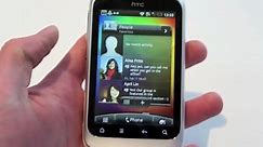 HTC Wildfire S live video demo from MWC