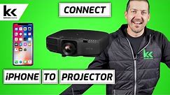 How To Connect An iPhone to Projector