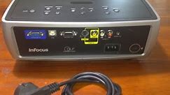 Infocus IN24 DLP projector, model W240/2400 Lumens- 06-JUNIO-2014