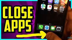 How To Close Apps On iPhone SE 2022 - How To Close Apps on iPhone SE 3rd Generation