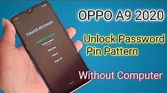 Hard Reset Oppo A9 2020 (CPH1937) Without Pc | Remove Password Pin Pattern Unlock 100% Working