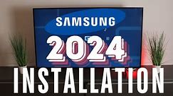 Samsung Smart TV 2024 erste Installation