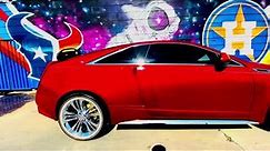 CADILLAC CTS COUPE ON 20 INCH VOGUES WHEELS.