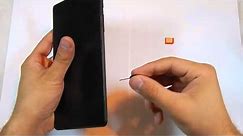 How to insert Sim Card in Nexus 7