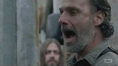 The Walking Dead Season 8 , Ep 1 ; Rick's Countdown Scene HD " Mercy "