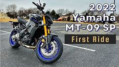 First Impressions of the 2022 Yamaha MT-09 SP