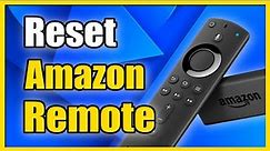 How to Reset Amazon Firestick Remote & Fix Batteries Draining (Best Method)