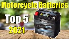 Motorcycle Batteries : 5 Best Motorcycle Batteries 2021