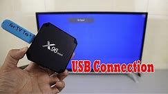 How to Connect USB Drive to X96 Mini Smart TV Box