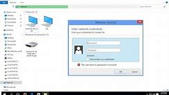 How to Fix Enter Network Password Credentials in Windows 10,8.1,7 (Easy)