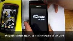 How to Unlock Samsung Galaxy Rugby / Xcover GT-S5690 by Sim Unlock Code