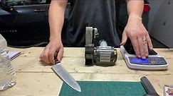 How to Best Finish your Blades on Work Sharp Elite Sharpener (70g BESS on Work Sharp Blade Grinder)