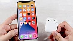How To Connect AirPods To iPhone 12!