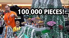 Massive LEGO Samurai Mountain & Fortress – AMAZING!
