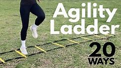 20 Agility Ladder Drills - Bootcamp ideas for personal Trainers