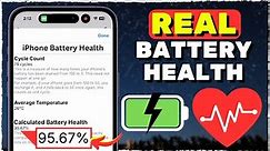 How To Check REAL Battery Health on iPhone (2 METHODS)