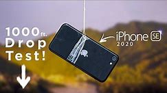 Apple I Phone SE 1000 Feet Drop Test - Will It Survive ?