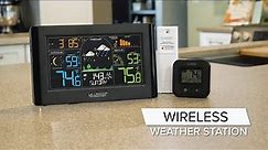 S75617 Wireless Color Weather Station & Bonus Display
