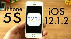 iOS 12.1.2 OFFICIAL On iPHONE 5S! (Review)