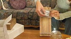 How to assemble mason jar sconces