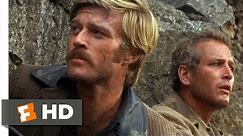 Butch Cassidy and the Sundance Kid (1969) - Off the CliffScene (3/5) | Movieclips