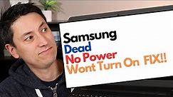 Samsung Laptop Computer - Dead / No Power / Wont Turn On Fix