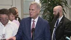 McCarthy grills reporter over allegation there’s no evidence for impeachment inquiry