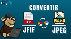 Convertissez JFIF en JPEG en ligne (Rapide !)