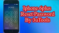 iphone 6plus Reset password By 3uTools