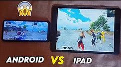 Ipad vs Android Pubg Test | Ipad 9th Generation vs Poco X3 Pubg Test