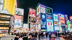 Osaka Japan Shopping District Timelapse Dotonbori Stock Footage Video (100% Royalty-free) 1011091934 | Shutterstock