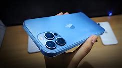 iPhone 13 Pro Max | How to make iPhone 13 Pro Max from cardboard | Sierra Blue iPhone 13 Pro Max