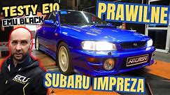 Subaru Impreza 2.0 TURBO - strojenie i testy uliczne | zakuty silnik | test E10! | EMU Black