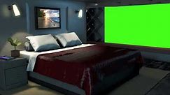 GREEN SCREEN WINDOW BEDROOM BACKGROUND | FREE TO USE GRAPHICS ANIMATIONS